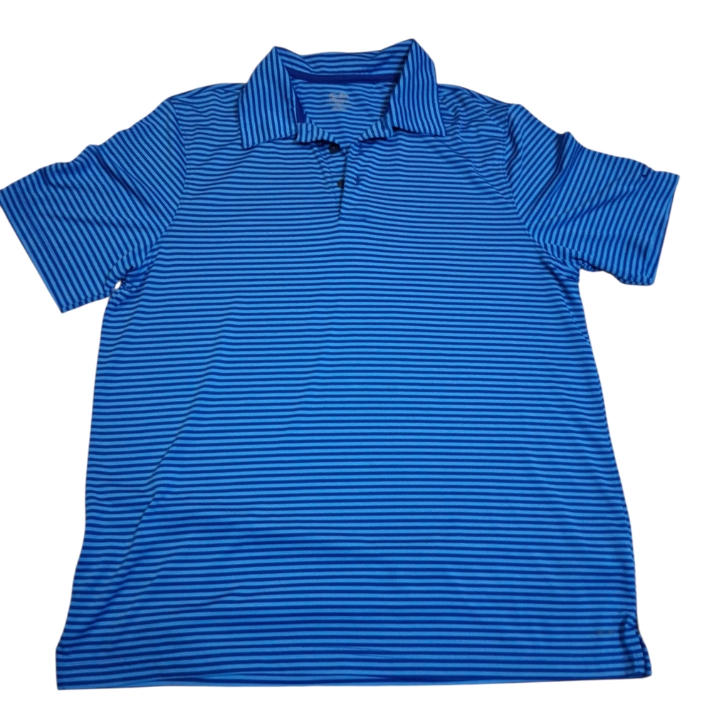 Champion Blue Striped Men's Polo Shirt